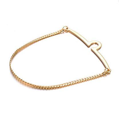 Yoursfs Tie Chains for Men Gold and Sliver Tie - style: Gold Tie Chain