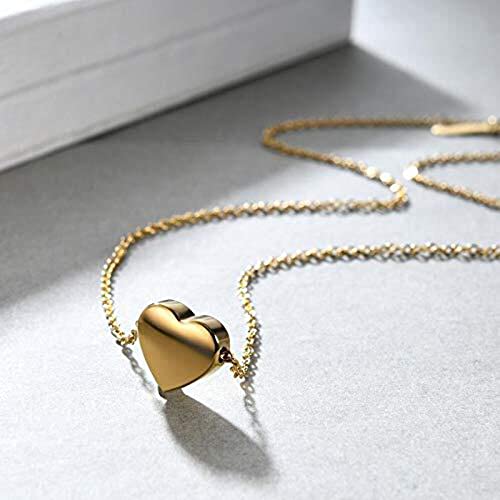 MYNENEY Necklace and Bracelet for Women Stainless Steel Initial Jewelry Set - color: Gold-not customized