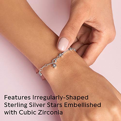 Pandora Celestial Stars Bracelet - Gift for Her - Sterling Silver & Cubic Zirconia Bracelet for Women - With Gift Box