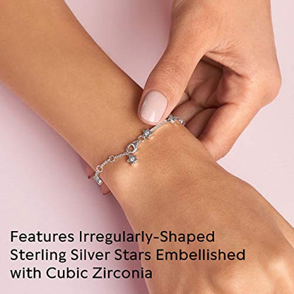Pandora Celestial Stars Bracelet - Gift for Her - Sterling Silver & Cubic Zirconia Bracelet for Women - With Gift Box