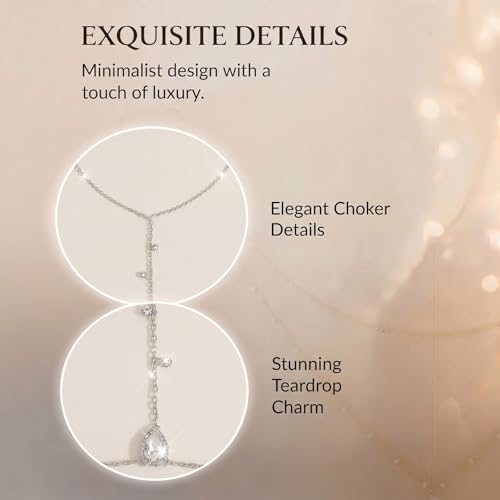 Back Necklace with Rhinestone Pearl Pendant Back Body Chain for Backless Dress Bridal Wedding Backdrop Necklace Crystal Simple Waist Body Jewelry for Women - color: A4:back chain