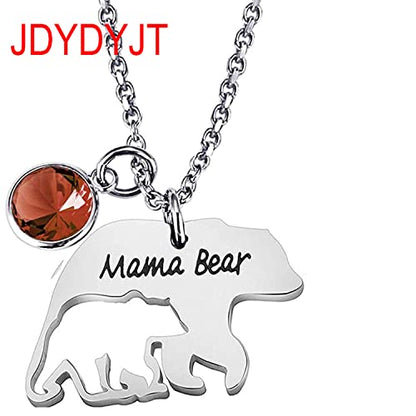 YJT January Birthstone Charms for Bracelet Necklace Jewelry Making Silver DIY Crystal 6mm