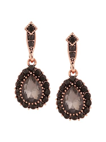 Christmas Halloween Red Heart Shaped Pattern Alloy Earrings, Gothic Antique Style Jewelry for Women - style: Earrings EARR.003