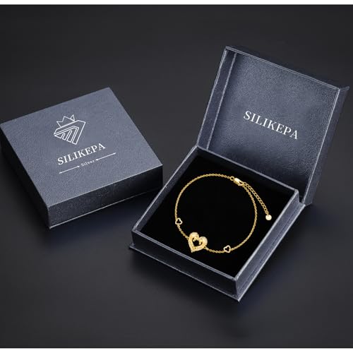 Animal Bracelet for Women 925 Sterling Silver Celtic Dragon/Horse/Wolf Bracelet Adjustable Bracelet Cute Animal Jewelry Gift for Women - style: Horse Bracelet - Gold