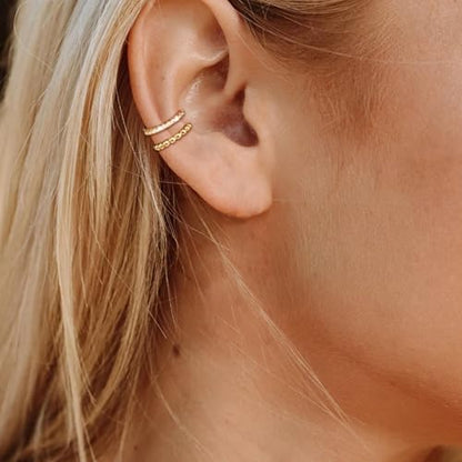 Ear Cuffs Non Piercing Ear Cuff Earrings for Women Gifts Trendy Stuff Clip on Cartilage Earrings Stacks Fake Earrings Jewelry Gifts - color: Z:Cuff3-S