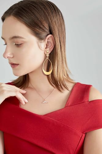 15 Pairs Gold Clip on Earrings for Women Fashion,Lightweight Fake Earrings Set - style: Style G