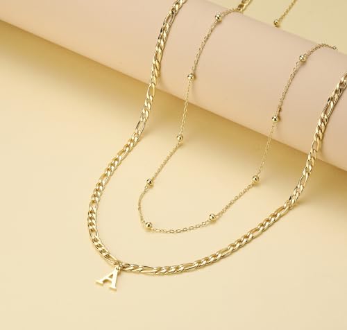 Initial Waist Chain for Women Beads Charm Belt Adjustable Belly Accessories Layered Body Jewelry Sets - style: L