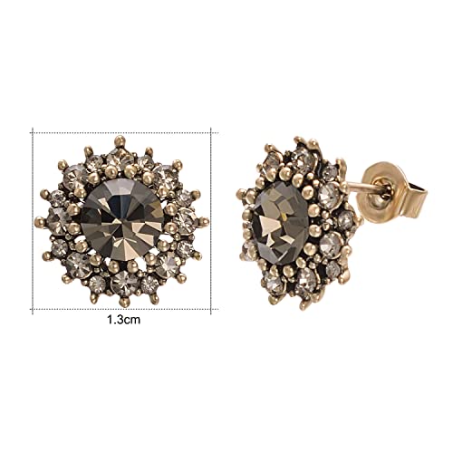 Yoursfs 3 Pairs Faux Pearl Stud Earrings Sets For Women 18K Gold Plated Elegant Small Round Pearl Stud - style: stud