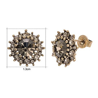 Yoursfs 3 Pairs Faux Pearl Stud Earrings Sets For Women 18K Gold Plated Elegant Small Round Pearl Stud - style: stud