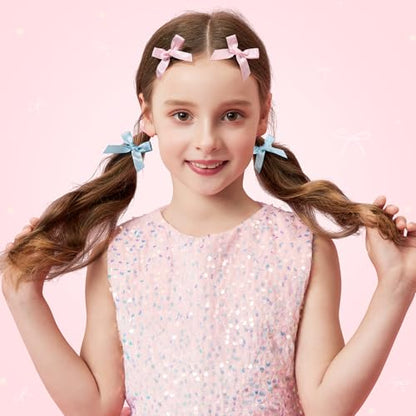 Teenitor Hair Accessories for Girls 193pcs Hair Clips for Girls Toddler Hair Accessories, Mini Girls Hair Clips, Small Claw Clips Bobby Pins and Hair Ties