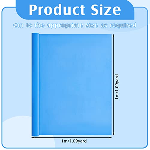 Jecery 1.1 Yard Anti Tarnish Silver Cloth by the Yard, Luxury Jewelry Silver Polishing Storage Protect Cloths for Silverware Flatware Silversmith Polishing(Royal Blue) - color: Royal Blue
