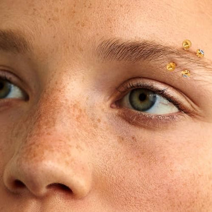 2 Pcs 14k Gold Filled Eyebrow Rings, 16G Threaded Rook Piercing Jewelry, Surgical Steel Vertical Lip Labret Belly Tongue Ring Daith Earring Curved Barbells - color: 6mm-2pcs Inlaid CZ
