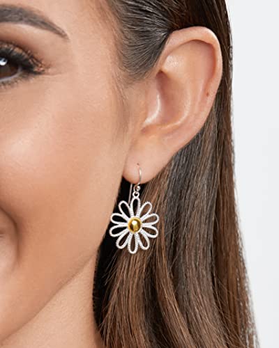 Milla Boho Earrings for Women Dangling - color: Daisy Earrings