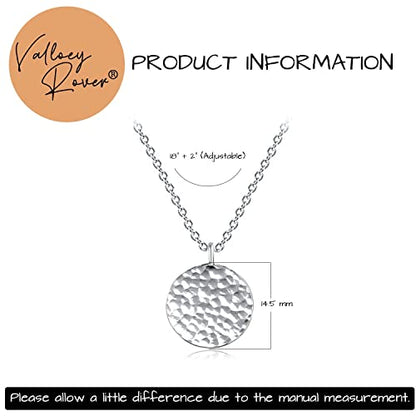 Valloey Rover Gold Necklaces for Women | Dainty 14K Gold/Sterling Silver Plated Cubic Zirconia Star Moon Pendant Necklaces Twist Rope Chain Simple Jewelry for Women - style: Sliver-full moon