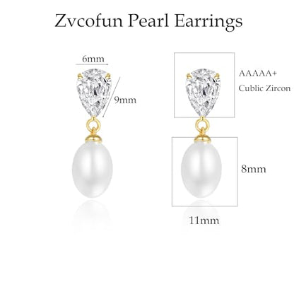 Gold Earrings for Women Trendy, Dainty Dangle Earrings 14K Gold Plated Drop Earrings Cute Wedding Earrings Fashion Prom Bridal Jewelry Gifts - color: Gold-A6