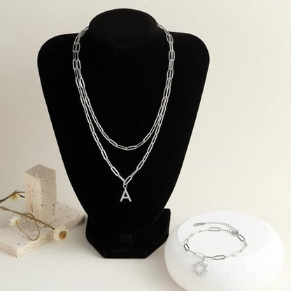Swyabi 20 PCS Paperclip Necklace Bracelet Chains Bulk for Jewelry Making | 18K Stainless Steel, with Extender, No Fade, No Rust, Adjustable, for Men Women DIY, Silver - color: 4x12mm Silver