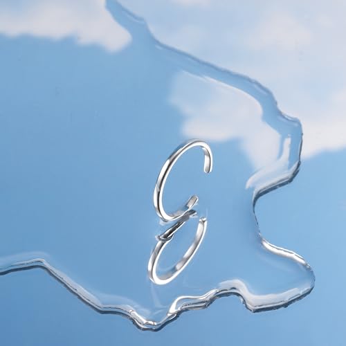 MILACOLATO Toe Rings for Women 925 Sterling Silver Adjustable Toe Ring | Adjustable Open Band Toe Rings, Hypoallergenic Ring for Sensitive Skin, Non Tarnished Waterproof Summer Beach Foot Jewelry - color: Band