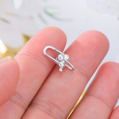 925 Sterling Silver Double Opening Lobster Clasp, Necklace Bracelet Anklet Jewelry Extender Clasp for DIY Jewelry Making (Style 7) - style: style 7