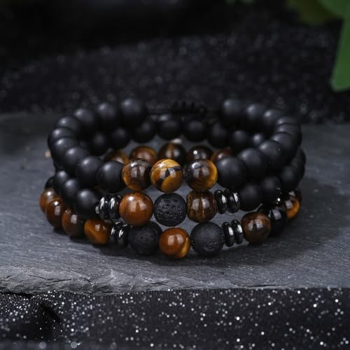 Boho Turquoise Bracelet Stack For Women Wooden Beaded Stretch Wrap Bracelet Jewelry - color: D-boho beaded Bracelet stack