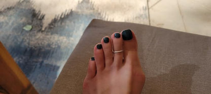 Briana Williams Toe Rings for Women Gold Toe Ring Adjustable Silver Open Band Rings Simple Wave Diamond Barefoot Beach Foot Jewelry for Summer - color: B1 -5pcs, silver