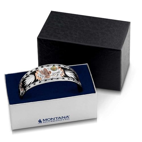 Montana Silversmiths Made in the USA Western Lifestyle Women's Cuff Bracelet - style: Desert Serenade Cactus