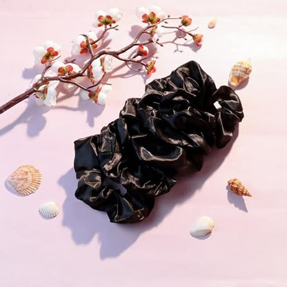 YANRONG 755PCS Hair Accessories for Woman Set Seamless Ponytail Holders Variety Hair Scrunchies Hair Bands Scrunchy Hair Ties For Thick and Curly (755PCS (black brown)) - color: 755PCS (black brown)