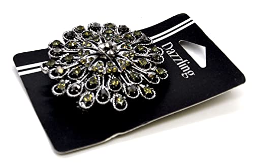 Belagio Enterprises 2 1/2-Inch Rhinestone Brooch | BW-171-182 - size: 2-1/2-Inch, style: BW-131