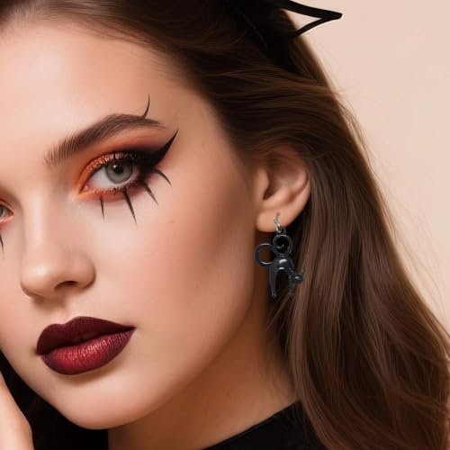 Halloween Stud Earrings Set for Women Stainless Steel Hypoallergenic Jewelry with Pumpkin, Spider, Ghost, Bat & Skull Designs Spooky Halloween Accessories & Gifts for Teachers