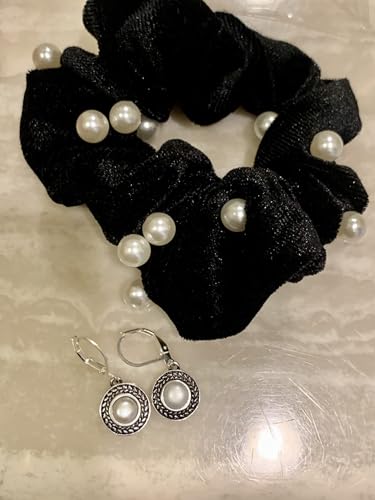 Handmade Sterling Silver Boho Crystal Dangle Leverback Earrings For Women - color: White