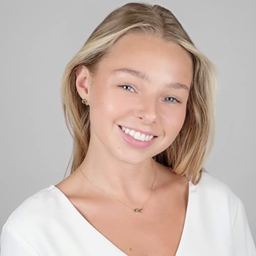 Stone Armory Georgia Tech Jewelry for Women - color: A - GT Earrings and Necklace Set (18k Gold Plated)