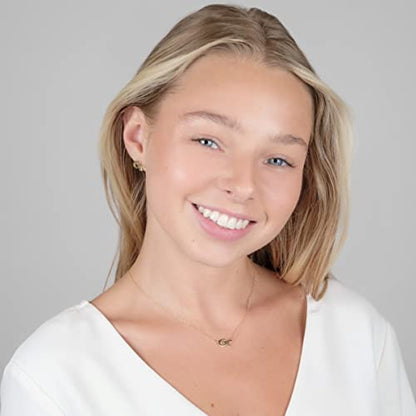 Stone Armory Georgia Tech Jewelry for Women - color: A - GT Earrings and Necklace Set (18k Gold Plated)