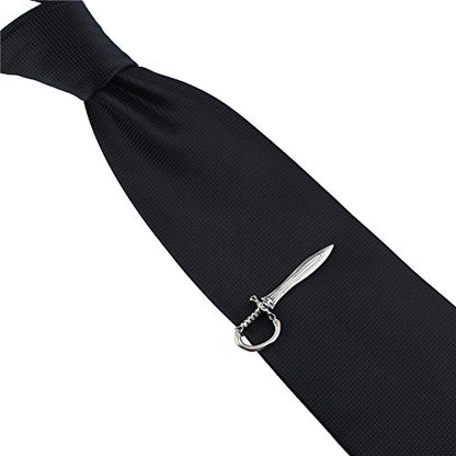 HAWSON 2 inch/ 2.2 inch Tie Clip for Men, Novelty Tie Bar Clip for Men and Boys, Interesting Tie Clip for Party - color: Dagger