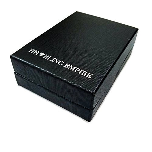 HH BLING EMPIRE 14K Gold and Silver Bracelets Diamond Tennis and Cuban Link Bracelet for Men Women Hip Hop Jewelry - color: 14mm cuban-Silver`, size: 7.5"