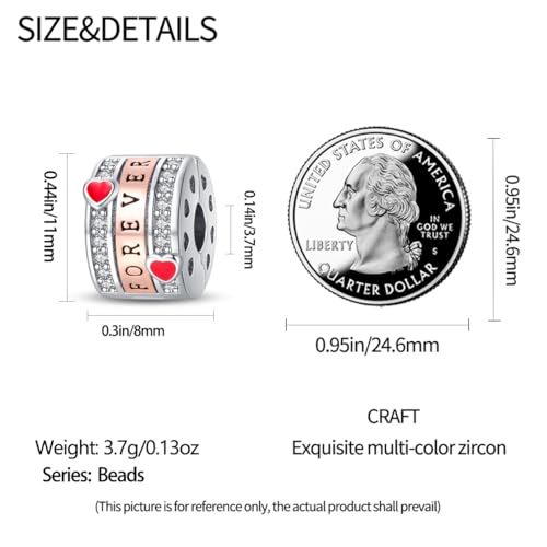 Pandach 925 sterling silver Clip Spacer Charm for Bracelet Clip Lock Stopper Bead Spacer European Openable Beads 2Pcs - style: 2-PAC650