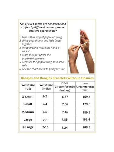 Efulgenz Indian Wedding Bridal Bollywood Broad Big Bracelet Bangle Set - size: 2-4