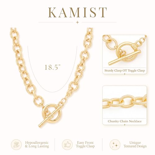 Modern 14K Gold Necklace-NEC-001