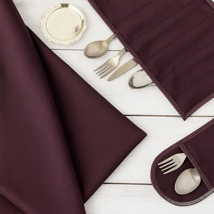 Jecery 1.1 Yard Anti Tarnish Silver Cloth by the Yard, Luxury Jewelry Silver Polishing Storage Protect Cloths for Silverware Flatware Silversmith Polishing (Brown) - color: Brown