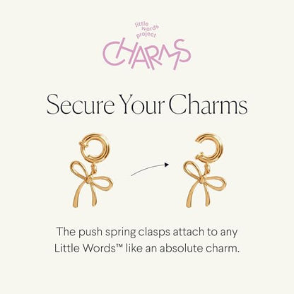 Little Words Project Charm, Customizable Jewelry for Bracelets, Necklaces, Keychains & More - color: Smiley Face Charm