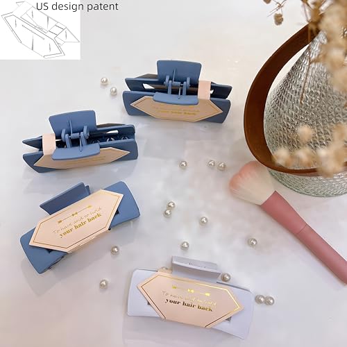 Bridesmaid Scrunchies Proposal Gifts Bachelorette Hair Claws Clips women heart sunglasses for Wedding Party Favors (36pcs Dusty Blue) - color: 36pcs Dusty Blue