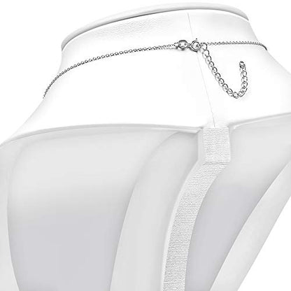 925 Sterling Silver White CZ Triangle Womens Pendant Necklace - color: Silver