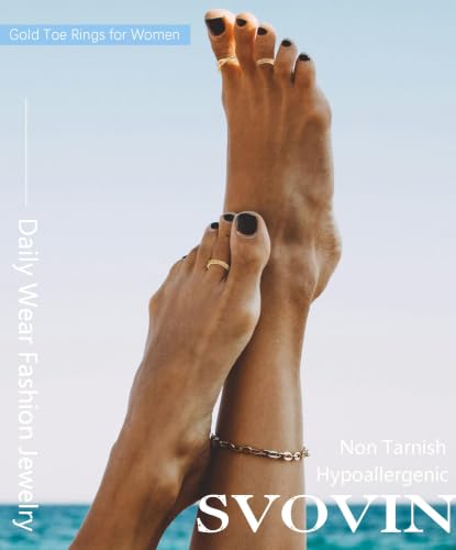 5Pcs Toe Rings for Women | Adjustable Toe Rings,Non Tarnish Ring,Open Band Toe Rings Set Summer Beach Gifts - color: Silver