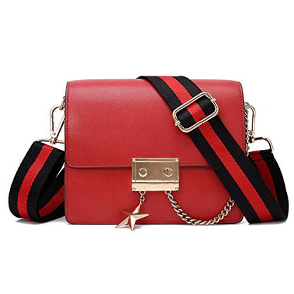 Wide Shoulder Strap Adjustable Replacement Belt Crossbody Canvas Bag Handbag - color: Black, size: Wide: 1.4"(3.5cm)