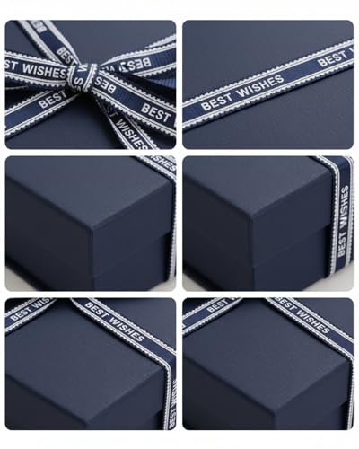 Flip Up Jewelry Gift Box, 12 Pack Velvet Lined Earring Box with Ribbon, Necklace & Bracelet Packaging, Small Jewelry Organizer, Ring & Bracelet Box, Travel Jewelry Case, 4.2 x 4 x 1.38 Inches (Blue) - color: Blue