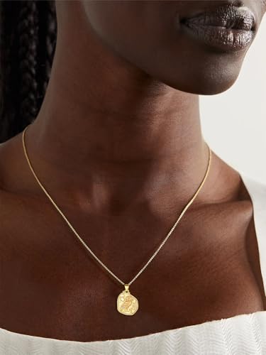 FOCALOOK Womens Chain Necklace, 1/1.4/2mm Thin Cable Link Necklace Chain | Hypoallergenic 316L Stainless Steel, Non Tarnish, Sturdy Chain for Pendants, 14K Gold Plated/Silver/Rose Gold/Black, 14-30" - color: 1.4mm 14K Gold Plated, size: 16 Inch