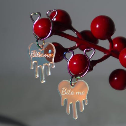 Fake Nipple Rings,Fake Nipple Piercings,Faux Nipple Piercing,Nipple Rings Non Piercing Jewelry - style: B..e Me