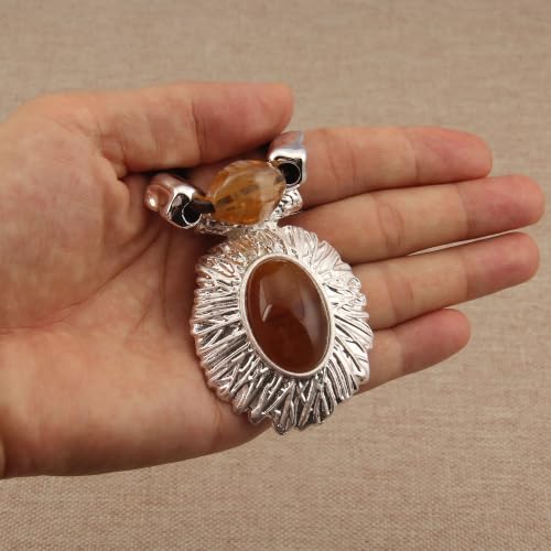 Chunky Pendant Necklace for Women Vintage Boho Necklaces Choker Layered Statement Necklaces Bohemian Jewlery Gifts - style: Bohemian Chunky Necklace