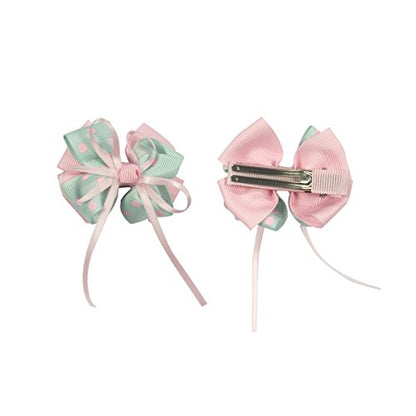 Wrapables® Rainbow Flowers and Bows Hair Accessories (Set of 12)