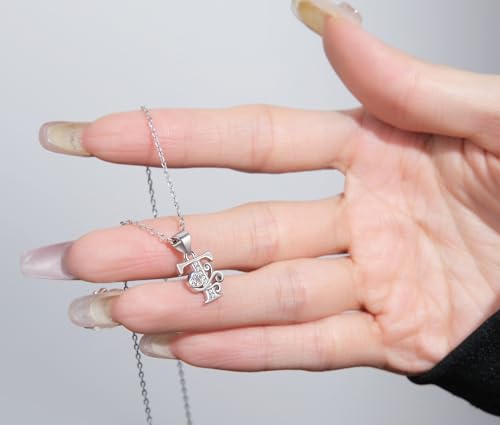 S925 Sterling Silver Initial Letter Necklaces for Women Dainty Letter Chain Necklace for Women Personalized Jewelry Gifts - style: T