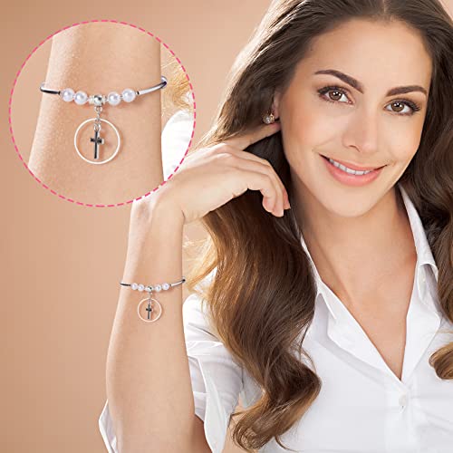 Joez Wonderful Links Bail Beads, Hypoallergenic Alloy Column Spacer Beads - color: 50 Gold, 50 Silver