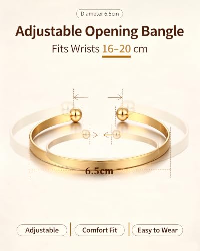 ÌF ME Gold Bangle Bracelets for Women, Indian Bangles Stackable Set, Multi Layer Textured 18K Gold Plated Chunky Bracelets Boho Jewelrys Set - style: A-10PCS Chunky bangle set